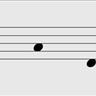 Figure 15: The strings are tuned a fourth interval apart