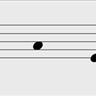 Figure 16: The strings are tuned a fifth interval apart